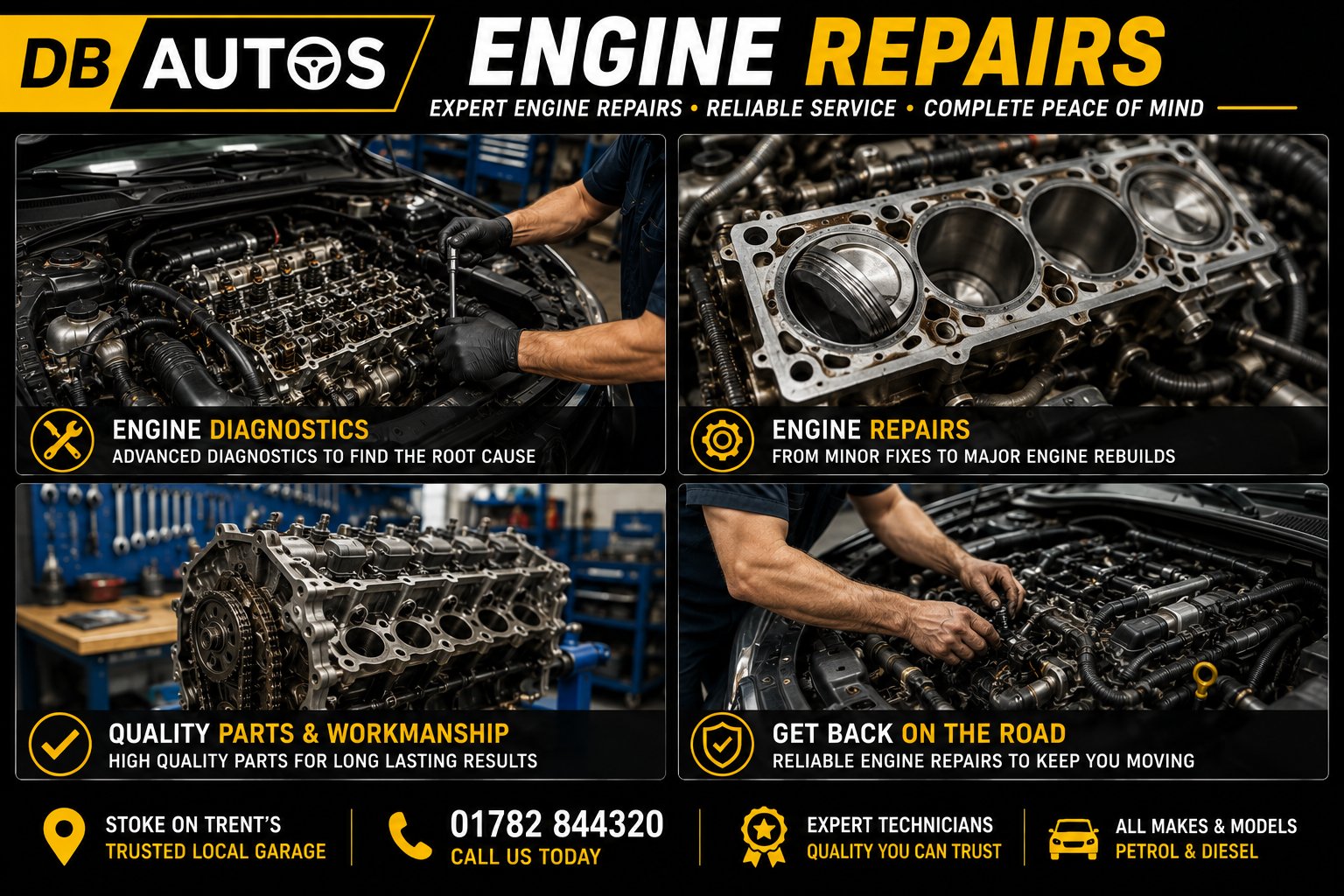 DB Autos — MOT testing and repairs in Stoke-on-Trent