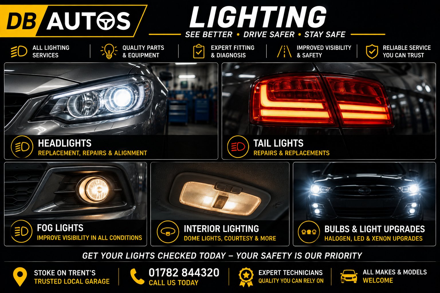 DB Autos — MOT testing and repairs in Stoke-on-Trent